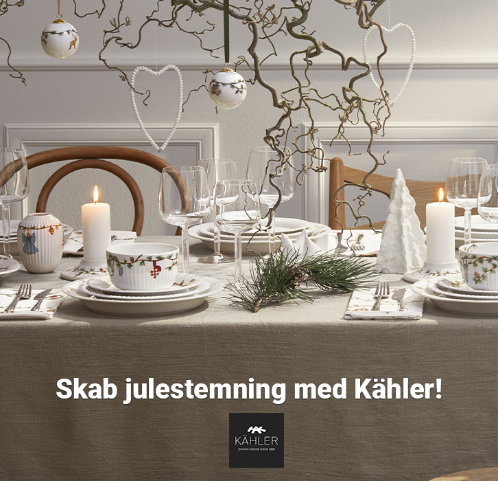 Hammershøi juleserie fra Kähler!