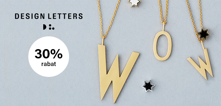 Design Letters Smykker - 30% rabat