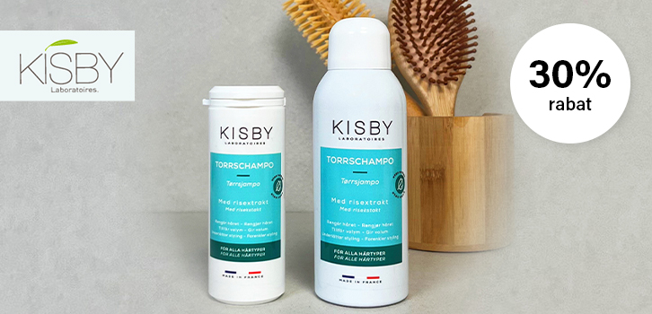 Kisby Dry Shampoo - 30% rabat