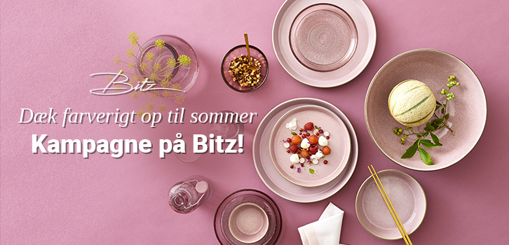 Kampagne på Bitz – skab en borddækning med følelse