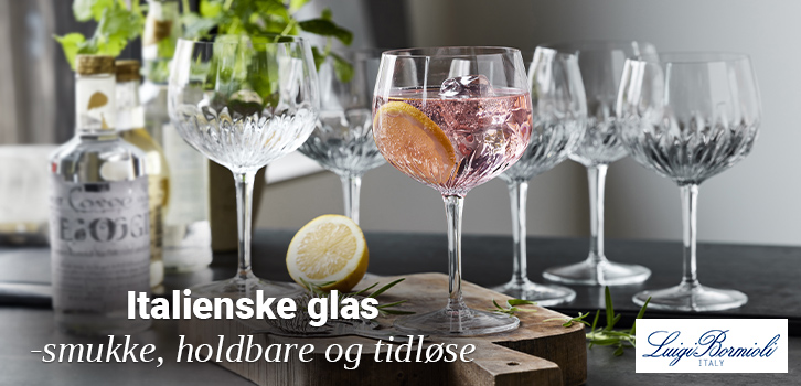 Glas serien fra Luigi Bormioli!