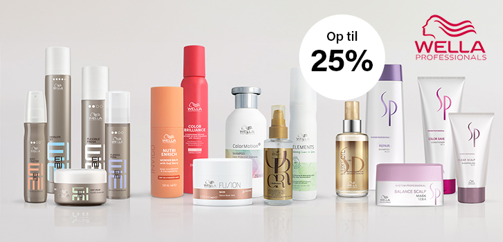 Wella Professional - Op til 25% rabat!