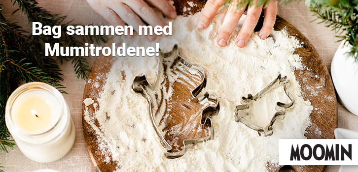 Lad børnene opleve glæden ved at bage sammen med Mumitroldene!