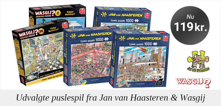 Særpris på udvalgte puslespil!