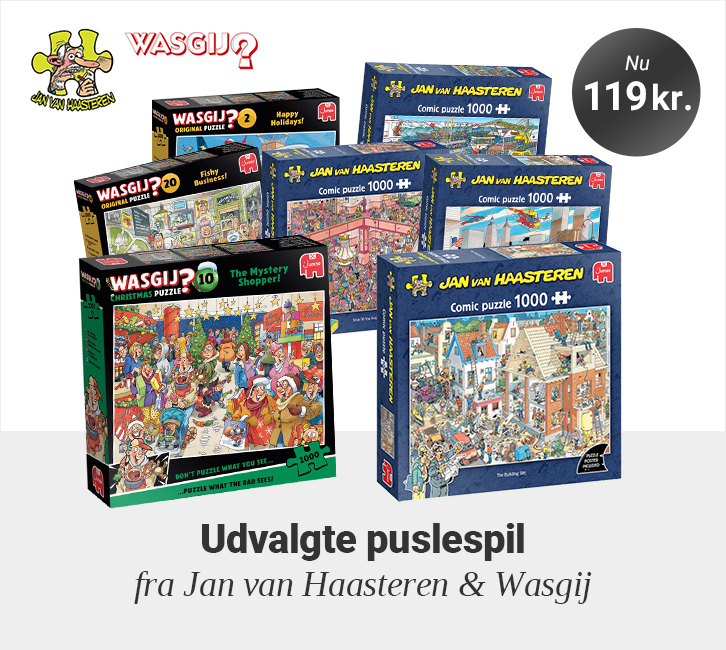 Særpris på udvalgte puslespil!