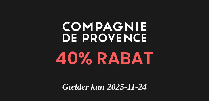 Compagnie de Provence - 40% rabat