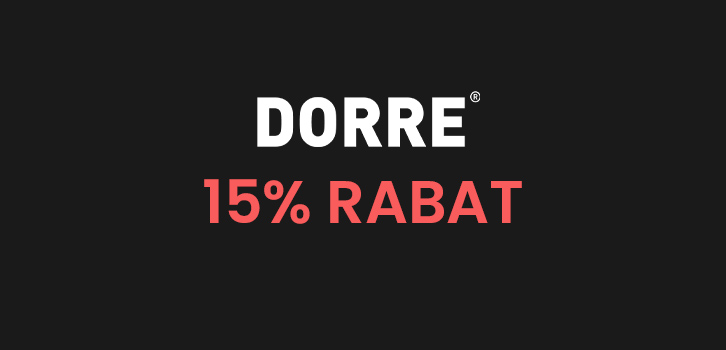 Dorre - 15% rabat