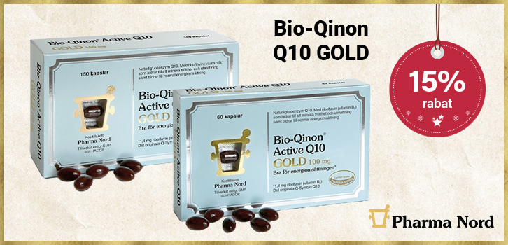 15% rabat på Bio-Quinone Q10 GOLD