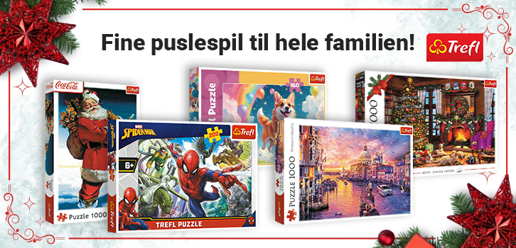 Oplev glæden ved et Trefl-puslespil!