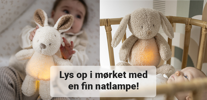 Dæmp lyset og skab stemning med en hyggelig natlampe!