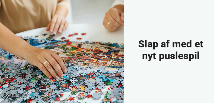 Pusle sammen eller udfordr dig selv!