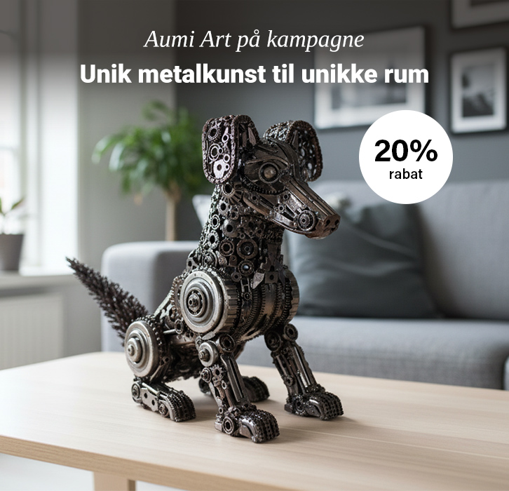 Unikke håndlavede metalfigurer!