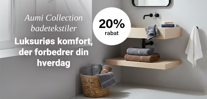 Fantastisk badetekstil til dit badeværelse!