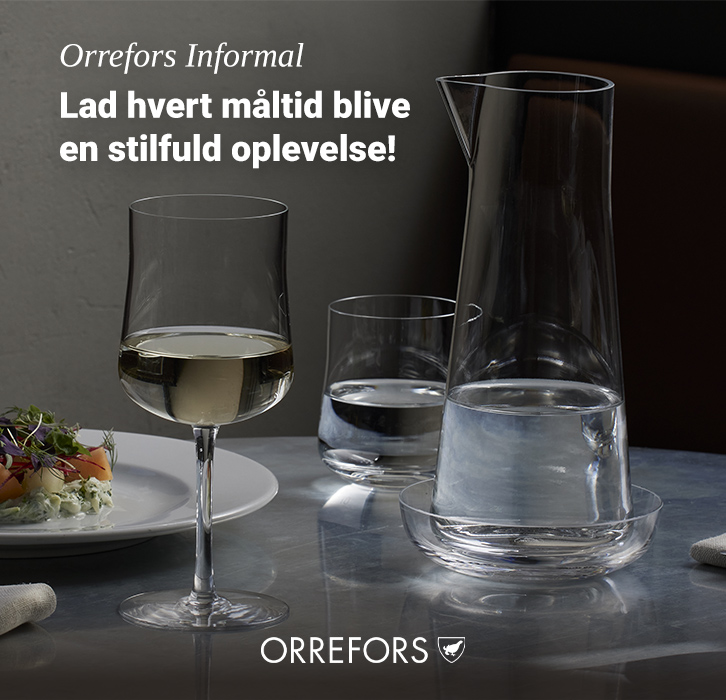 Kampagne på Orrefors Informal glas!
