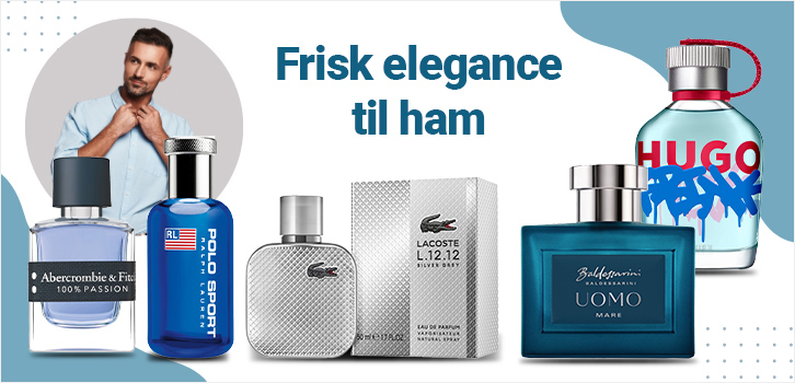 Frisk elegance til ham
