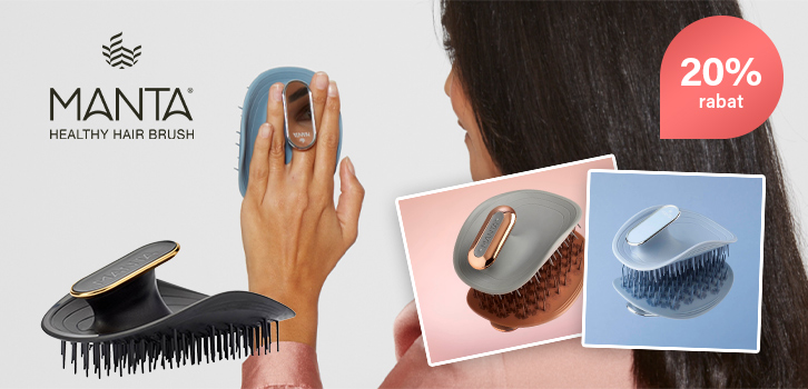 Lancering! Manta hårbørster – 20% rabat
