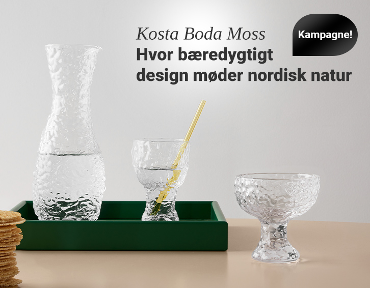 Kampagne på Kosta Boda Moss!