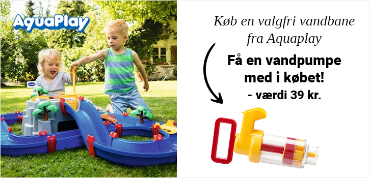 Aquaplay vandpumpe som gave