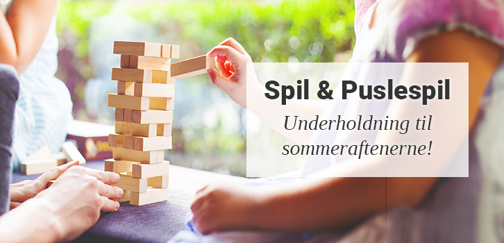 Populære spil og puslespil!