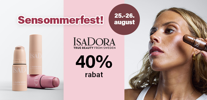 IsaDora make-up 40% rabat!