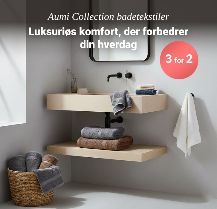 Aumi Collection Badetekstil - 3 för 2