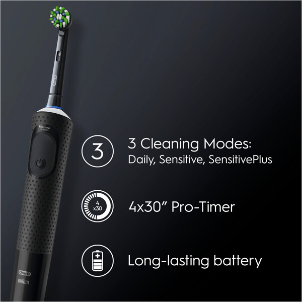 Oral-B Vitality Pro Black Extra Refill (Billede 2 af 4)