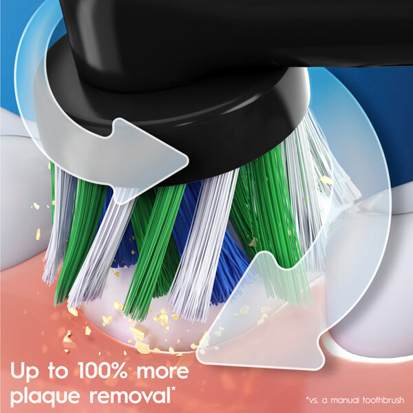 Oral-B Vitality Pro Black Extra Refill (Billede 3 af 4)