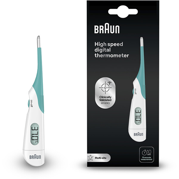 Braun High Speed Thermometer PRT 1000 (Billede 2 af 2)