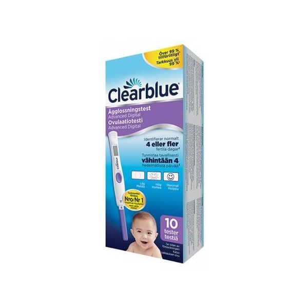 Clearblue Advanced Ägglossningstest (Billede 1 af 2)