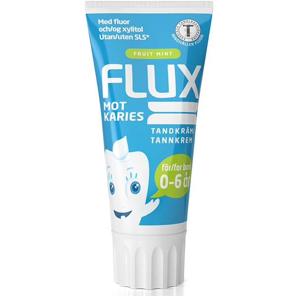 Flux Junior tandkräm 0-6 år