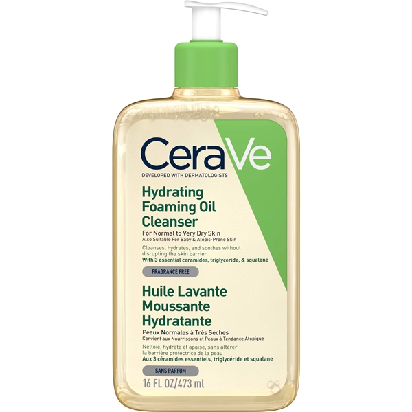 CeraVe Hydrating Foaming Oil Cleanser