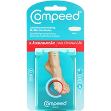 6 st - Compeed Skavsårsplåster Small