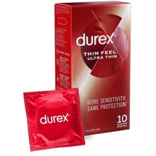 10 st/pakke - Durex Kondom Feel Ultra Thin