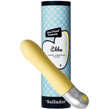 Ebba Large vibrating dildo gul