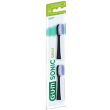 2 st/pakke - GUM ActiVital Sonic Refill Black