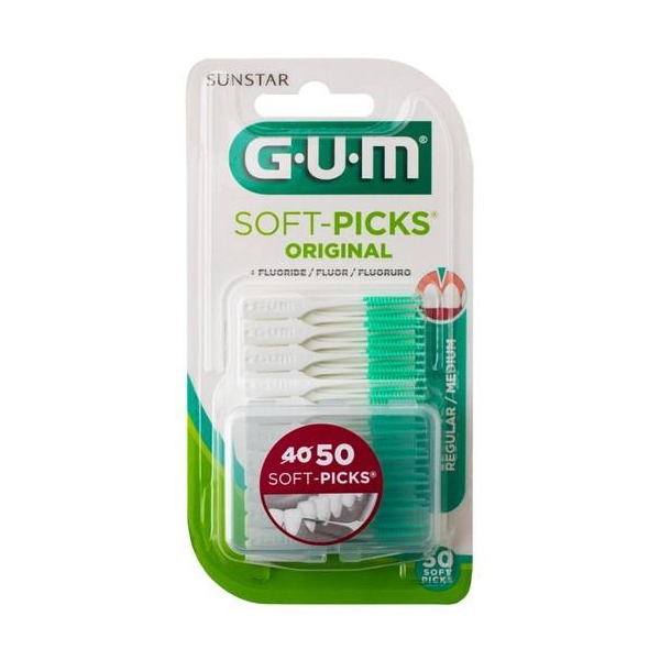 GUM Soft Picks + Fluoride