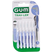 6 st/pakke - GUM Travler violet 0,6 mm 6st/paket