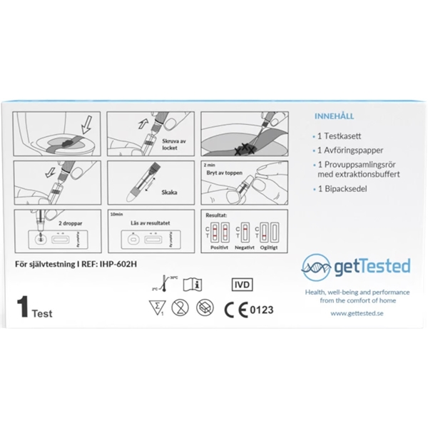 Get Tested Magsårstest (Billede 2 af 2)