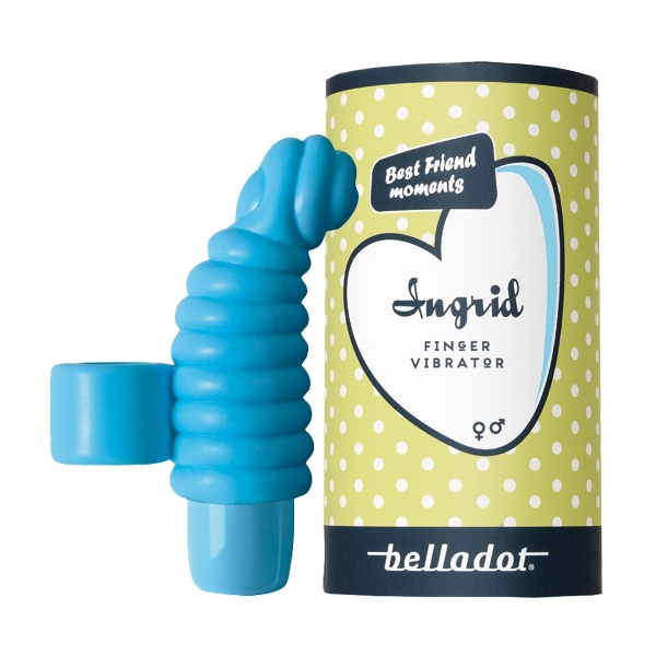 Ingrid fingervibrator blå (Billede 1 af 3)