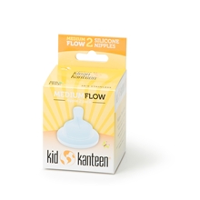 2 st/pakke - Kid Kanteen Baby Nipple Medium Flow