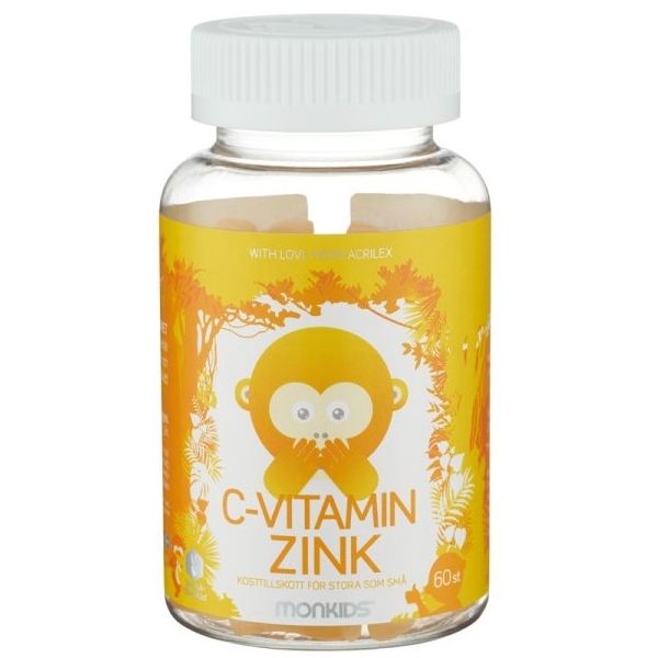 Monkids C-vitamin och Zink