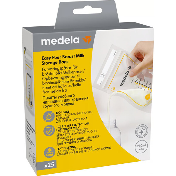Medela Easy Pour Breast Milk Storage Bags (Billede 2 af 2)