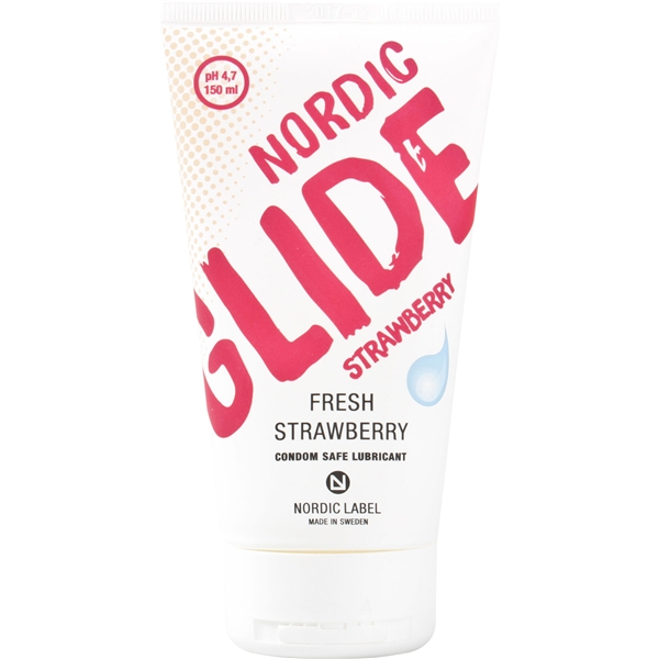 Nordic Glide Glidmedel Strawberry 150ml