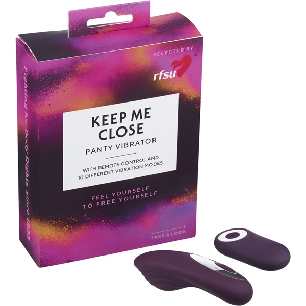 RFSU Keep Me Close Panty Vibrator (Billede 1 af 3)