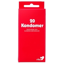 20 st/pakke - RFSU Kondomer
