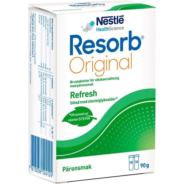 Resorb Original brustabletter