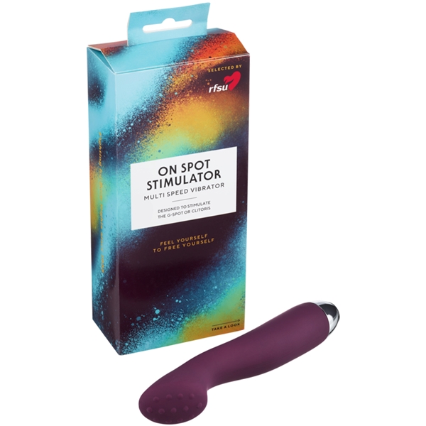 RFSU On Spot Stimulator Multi Speed Dildo (Billede 2 af 2)