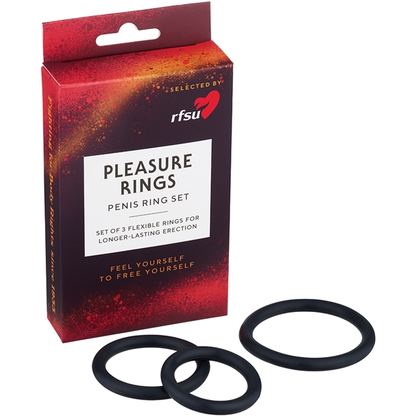 RFSU Pleasure Rings Penis Ring Set (Billede 2 af 2)