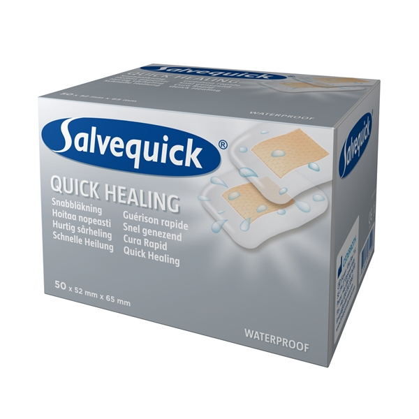Salvequick Aqua Block Plåster 52 x 65 mm