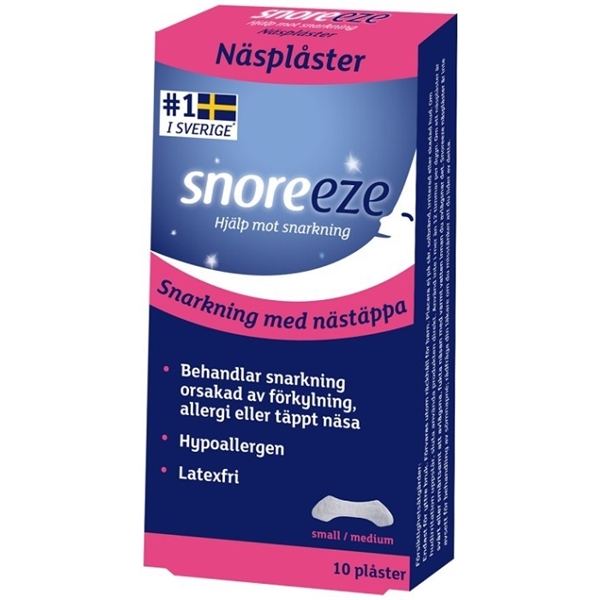 Snoreeze Näsplåster Small/Medium